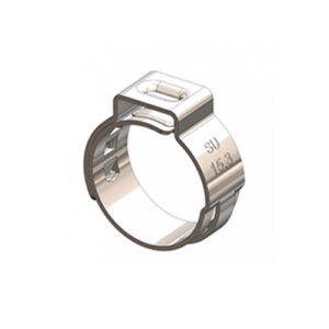 Abracadeira de aperto em inox 16,6mm-19,8mm