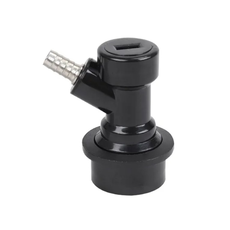 Conector Ball-Lock Líquido Espigão 1/4 Conector Ball-Lock Líquido Espigão 1/4