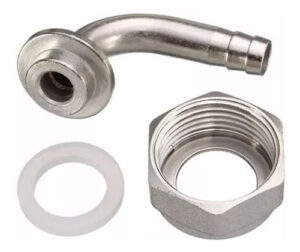 Espigão Curvo para Torneira Italiana 5/8