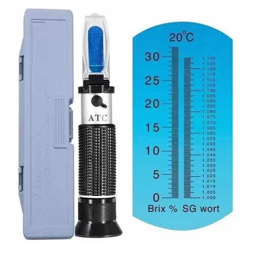 Refratômetro 32 Brix e Densidade Especifica