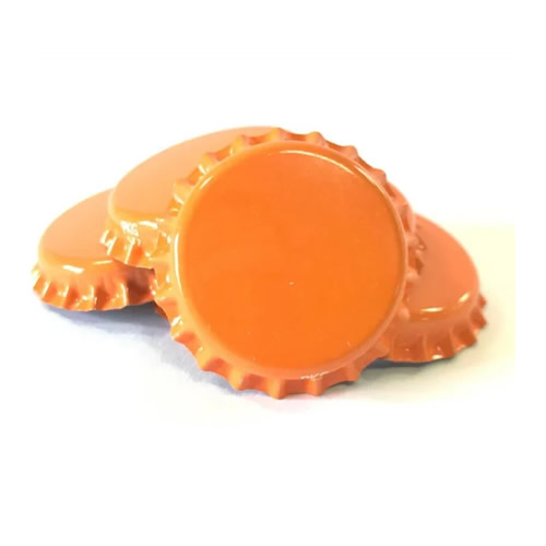 Tampinha Pry-Off Laranja 50 Unid