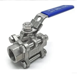 Válvula Tripartida Inox Passagem Plena