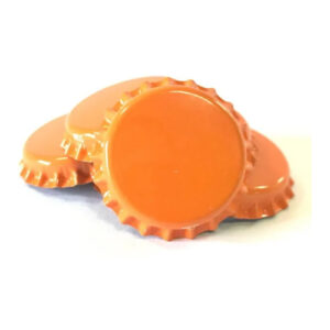 Tampinha Pry-Off Laranja 50 Unid.