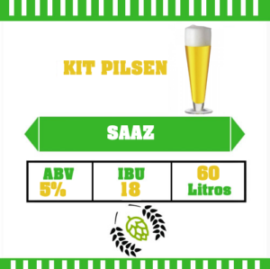 Kit Receita Cerveja Pilsen 60L