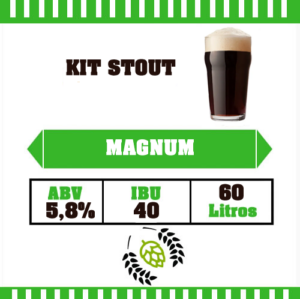 Kit Receita Cerveja Stout 60L
