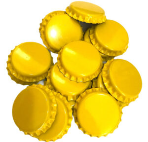 Tampinha Pry-Off Amarela 100 Unid.