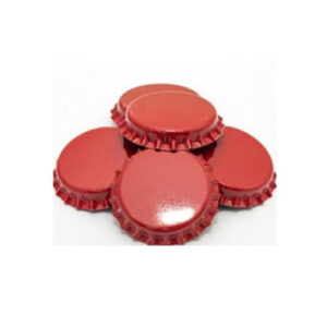 Tampinha Pry-Off Vermelha 100 Unid.