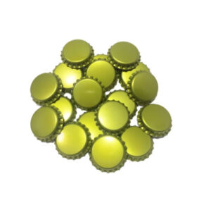 Tampinha Pry-Off Dourada 100 Unid.